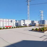 Système de stockage d'énergie solaire 261 kWh, batterie lithium-ion refroidie par liquide 100 kW, BESS connecté au réseau, pack de batteries Lifepo4