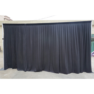 ชุดฉากหลังแบบพกพาปรับได้พร้อมผ้าม่านสำหรับตกแต่งงานแต่งงาน - Product Image 1