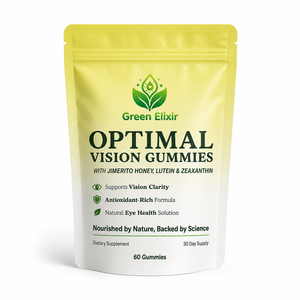 Clarity Vision Gummies Jimerito Miel Lutéine Zéaxanthine Compléments à base de plantes pour la santé oculaire, la relaxation corporelle et le soulagement du <span class=keywords><strong>stress</strong></span> - Product Image 1