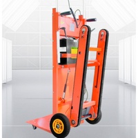 Chariot élévateur électrique à quatre roues personnalisable OEM de 400 kg, plateforme en acier, chariot à chenilles, chariot à main, outils