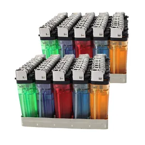 XY lighter Factory cheap transparent colorful plastic disposable flint gas butane lighter