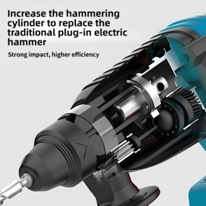 handheld electric hammer, brushless, high-power, lightweight, industrial-grade, compact impact drill, electric pick - Product Image 4