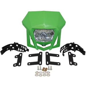 Cubierta de Faro Delantero Estilo Demonio para Motocicleta Todoterreno, Carcasa de Repuesto para <span class=keywords><strong>Honda</strong></span> <span class=keywords><strong>XR</strong></span> CRF150 230 250 <span class=keywords><strong>450</strong></span> Motocross - Product Image 3