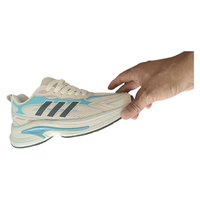 Chaussures de course légères anti-odeur pour hommes et femmes, avec semelle souple résistante à l'usure, en mesh et cuir véritable, pour toutes les saisons
