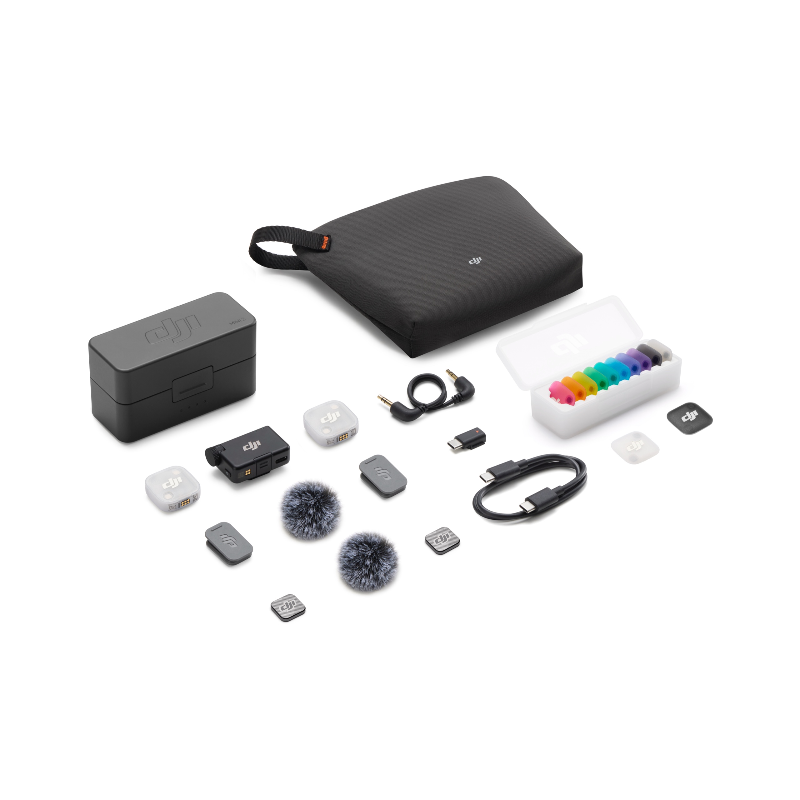 Mic Mini 2 blanco (2 TX+1 RX+Carga)
