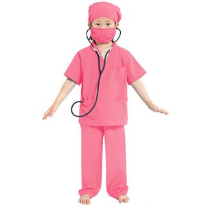 Children's Doctor and <strong>Nurse</strong> Cosplay Professional Role-Playing Costumes Anti-Epidemic Performance <strong>Outfits</strong> Halloween - Product Image 5