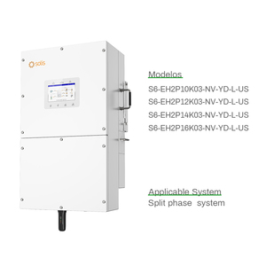 Solis USバージョン120/240Vスプリットフェーズハイブリッドインバータ10kw 12kw 14kw 16kW純粋正弦波ソーラーインバータ - Product Image 5