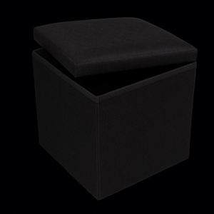 Modern Stool Living Room Furniture <b>Storage</b> Box Fabric Stainless Steel Bamboo Highest Quality Sample Available Stools Counter - Product Image 3