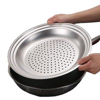Edelstahl Verdickte Multifunktionale Dampfgarbehälter Universal Drei Größen 30/32/34 Dampfschublade Ohne Topfdeckel