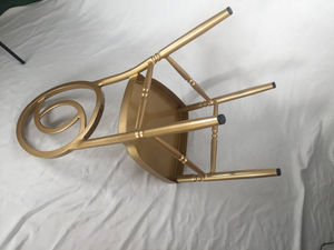 Sillas Phoenix de hotel de boda al aire libre modernas de aluminio dorado de alta calidad - Product Image 5