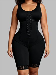 Festigende Bauchkontrolle Po-Lifter <span class=keywords><strong>Shapewear</strong></span> Dünne Gewebte Spitze Reißverschluss Sport & Alltag ODM Damen Schlankheits-<span class=keywords><strong>Shapewear</strong></span> - Product Image 2