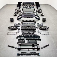 Kit de carrosserie W465 G63 AMG pour Mercedes-Benz, modification et mise à niveau de la voiture W463 2002-2018, comprenant pare-chocs avant, pare-chocs arrière et phares.