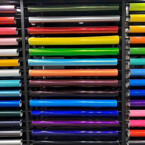 Haute brillance couleur automobile Wrap Film vinyle voiture Wrap Film AX voiture Films vinyle Warp Teck voiture haut vinyle Wrap air bulle gratuit Wrappi - Product Image 1