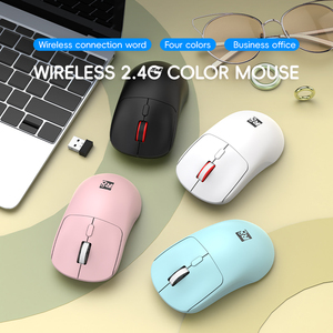 Mỏng Và Ánh Sáng Văn Phòng 2.4G Chuột Không Dây Tốc Độ Cao <span class=keywords><strong>Ergonomic</strong></span> Quang Học Đầy Màu Sắc Chuột - Product Image 2