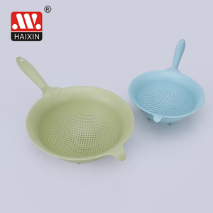 Haixing Kitchen Food Grade Plastic <strong>Large</strong> Round Rice Colander and <strong>Sieve</strong> - Product Image 2