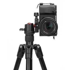 Chân máy du lịch nhẹ và nhỏ gọn với đầu bóng toàn cảnh 360 cho máy ảnh và điện thoại DSLR - Product Image 3