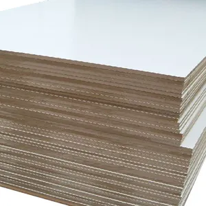 High Gloss Mdf Boards From China Melamine Coated 18Mm White Melamine Sheet Board
