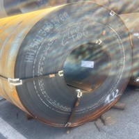 Penjualan Panas Plat A36 Hot Rolled, Lembaran Baja S235jr untuk Kapal, Coil Baja Karbon A283 A387 MS dengan sertifikasi CE ISO