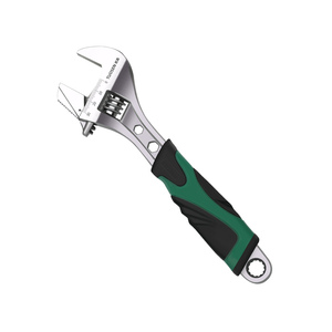 Chrome Kết Thúc Dual-Mục Đích Mở End Cờ Lê Có Thể Điều Chỉnh Kết Hợp Xoay Đầu Vòng Cờ Lê Cho Công Nghiệp Sửa Chữa Làm Việc OEM - Product Image 1
