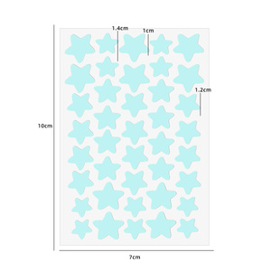 Patchs Hydrocolloïdes Étoile Pentagramme pour l'Acné – Nettoyage, Absorption et Couverture des Imperfections – Soin Visage Tous Types de Peau - Product Image 5