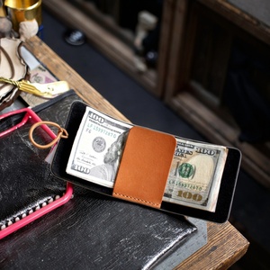 For Men's Slim <b>RFID</b> <b>Blocking</b> Money Clip <b>Wallet</b> Short Nylon Lining Receipt Holder Travel Presenter - Product Image 6