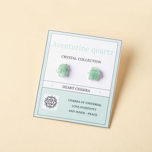 Pendientes de Plata con Cristales Crudos de Celestina Azul, Fluorita, Amatista, Rubí y Corindón, con Engaste de Garra, para Mujeres y Niñas - Product Image 5