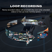 Caméra de bord DVR pour voiture WIFI DashCam G-sensor Cars Video Recorder 1080P Rear View Camera Night Vision Parking Monitor Wide Angle 170