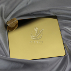 زينة من صفائح الفولاذ المقاوم للصدأ الذهبية مخصصة من الجهة المصنعة - Product Image 6