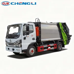 Camión Compactador de Basura Dongfeng D6 4X2 Fácil de Operar, con Tolva Triangular y Tanque de Gran Capacidad de 6000L - Product Image 6