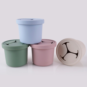 Niet-Lekkage Bpa-Vrije Peuter Drinkbeker Met Variabele Stroom Voor 0-12 Maanden Siliconen Stroomlijnbabybeker Zonder Handvat - Product Image 6