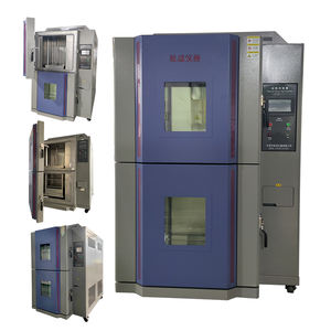 삼중실 이중실 열충격 시험기 -55 +150 범위 1년 프로그래밍 가능 고온/저온 순환 충격 시험 - Product Image 1
