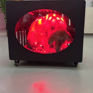 Kandang Terapi Cahaya Merah Profesional dari Baja Anti Karat OEM/ODM Inframerah untuk Penggunaan di Rumah, Pemulihan Anjing Kucing, Pereda Nyeri - Product Image 1