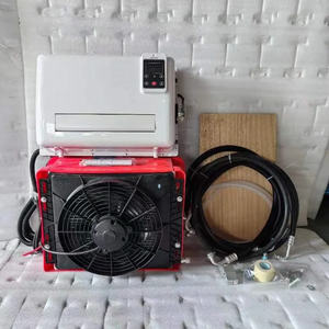 Control inteligente 12V/24V DC Acondicionador de estacionamiento automático Carcasa de plástico ligera <span class=keywords><strong>Aire</strong></span> <span class=keywords><strong>acondicionado</strong></span> de estacionamiento de tipo dividido - Product Image 2