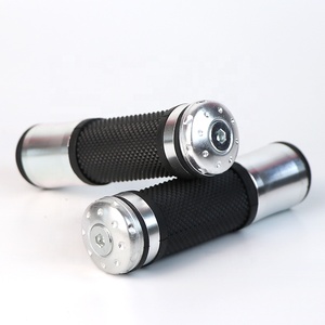 Phổ Cổ Điển 7/8 ''22 Mm CNC Xe Máy Tay Cầm <span class=keywords><strong>Grip</strong></span> Cao Su Xử Lý <span class=keywords><strong>Grip</strong></span> Bìa Cho Xe Máy - Product Image 6