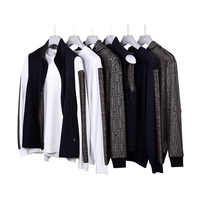 Haute qualité tissé homme garçons sweats durable brodé sweat noir à capuche pull sport chemise ensembles coton personnalisé