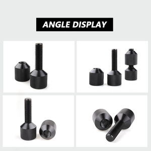 Goupilles de centrage à double trou, tête de 27 mm, hauteur de 32 mm, en alliage d'aluminium, pour pièces de modification automobile - Product Image 5