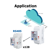 Módem Industrial IoT IVY Metering J119026 230V RS485 a 4G LTE para Configuración y Lectura Remota de Medidores