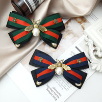 Acheter pas cher européen et américain rétro Bow décorations de chaussures accessoires de bricolage personnalisé boucle de chaussure perle abeille chaussures breloques