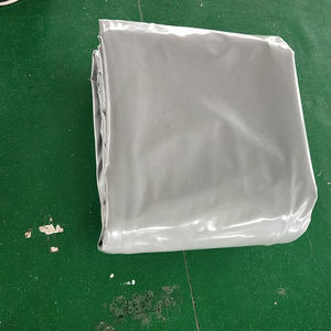 Bâche en <span class=keywords><strong>PVC</strong></span> imperméable de 0.5mm à <span class=keywords><strong>1mm</strong></span> <span class=keywords><strong>pour</strong></span> la pisciculture d'étang à poissons 00% Virgin Korea Waterproof Pe Woven Tarpaulin Silver Brown - Product Image 4