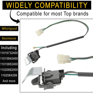 Interrupteur de porte de lave-linge électrique 3949238 en gros pour hôtels, compatible <span class=keywords><strong>Whirlpool</strong></span> et autres lave-linges – Pièce de rechange de haute qualité - Product Image 3