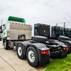 Camion del trattore elettrico ricaricabile della testa del marchio CAMC <span class=keywords><strong>a</strong></span> pianale ribassato 351 - 450hp 6x4 nuovo camion di energia - Product Image 2