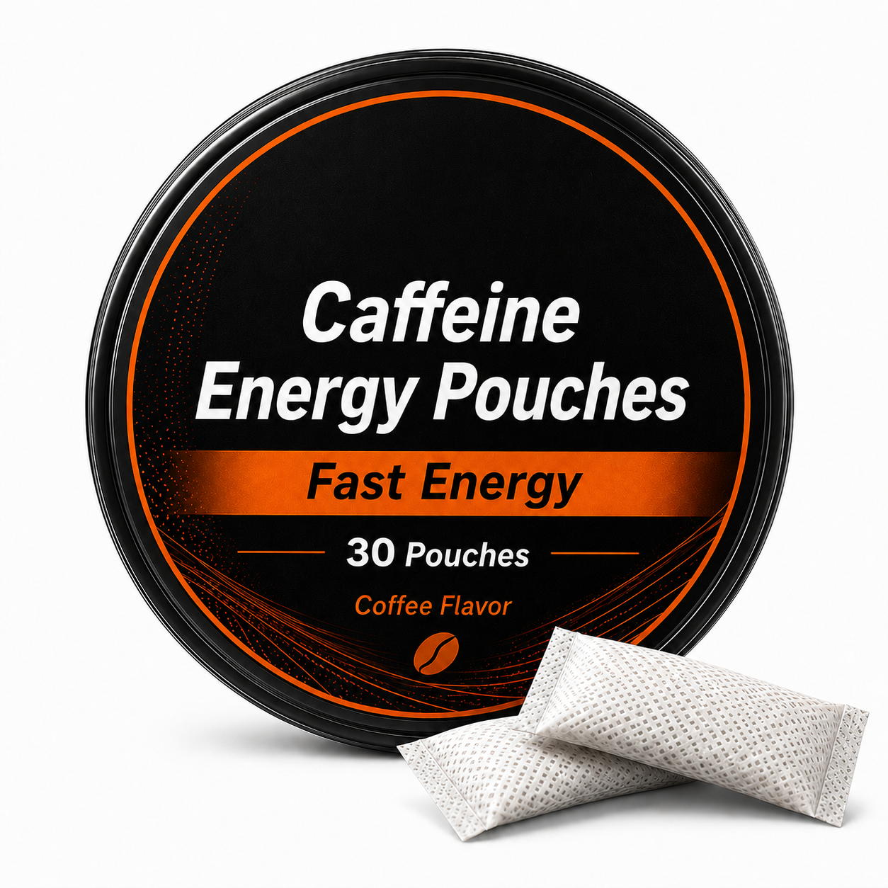 Greenpie OEM Private Label Sugar Free Oral Pouch Supplement Nootropic Caffeine Energy Pouches