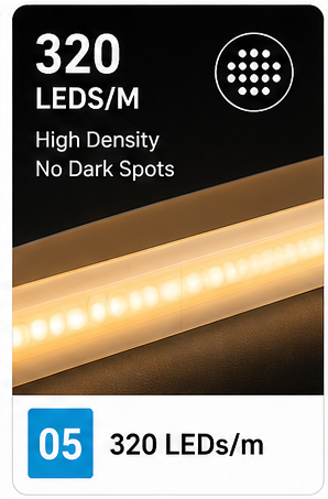 320LED 24V e 12V COB