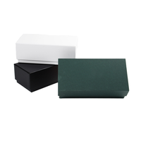 Boîte d'expédition biodégradable en carton ondulé kraft brun uni avec doublure en éponge et feuille d'or, pour la vente au détail et l'envoi postal