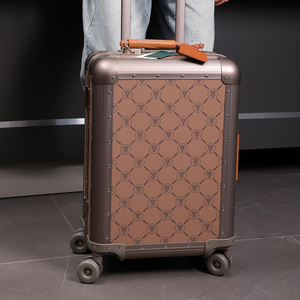 Maleta de Lujo 2026, Serie Roma Antigua, Carcasa Rígida de Magnesio y Aluminio, <span class=keywords><strong>con</strong></span> Ruedas, Combinación TSA, para Hombre y <span class=keywords><strong>Mujer</strong></span> - Product Image 3