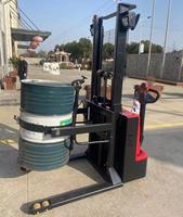 Facile à contrôler 500kg 2 mètres élévateur de tambour électrique complet avec klaxon pour la sécurité