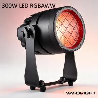 Lumière LED RGBAWW 350W IP65 Plus de 9000lm Haute Luminosité pour Concerts et Événements en Plein Air
