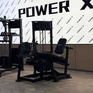 Máquina de extensión de piernas sentado POWER X comercial con diseño de pila de pesas para entrenamiento aislado de cuádriceps - Product Image 5