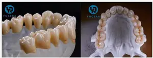 Yucera 4D Многослойные мульти-mix циркония пустой CAD CAM изготовление зубных протезов керамический диоксид циркония блоков для 4D-ML 98*10 мм A1-BL цвет протез искусственных зубов