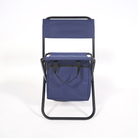 Tabouret de camping pliable léger et portable pour les loisirs en plein air, chaise pliante multifonctionnelle avec dossier, tabouret de pêche